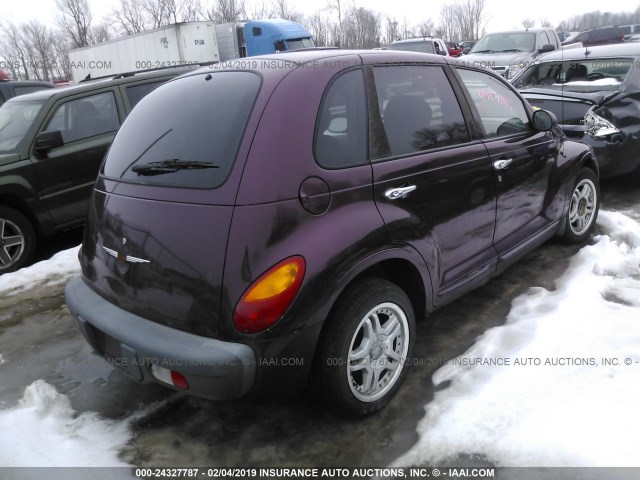 3C8FY58B02T286605 - 2002 CHRYSLER PT CRUISER TOURING PURPLE photo 4