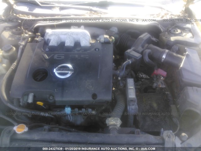 1N4BL11D72C155448 - 2002 NISSAN ALTIMA SE GOLD photo 10