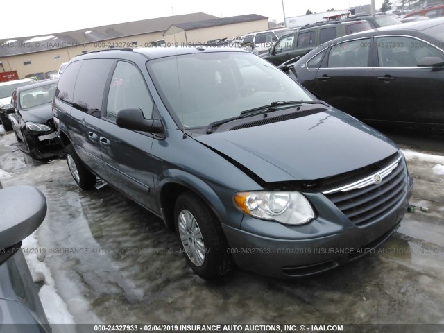 1A4GP44RX6B568340 - 2006 CHRYSLER TOWN & COUNTRY LX Light Blue photo 1