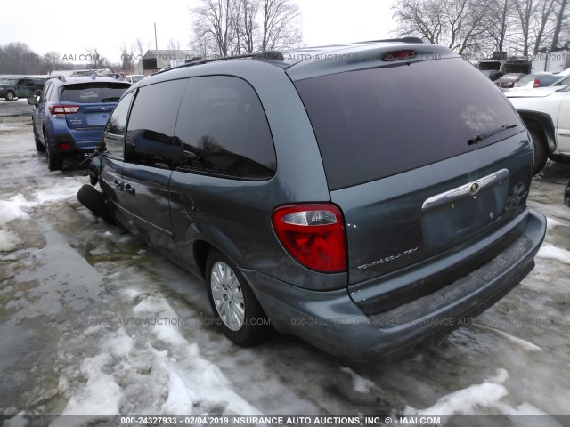 1A4GP44RX6B568340 - 2006 CHRYSLER TOWN & COUNTRY LX Light Blue photo 3