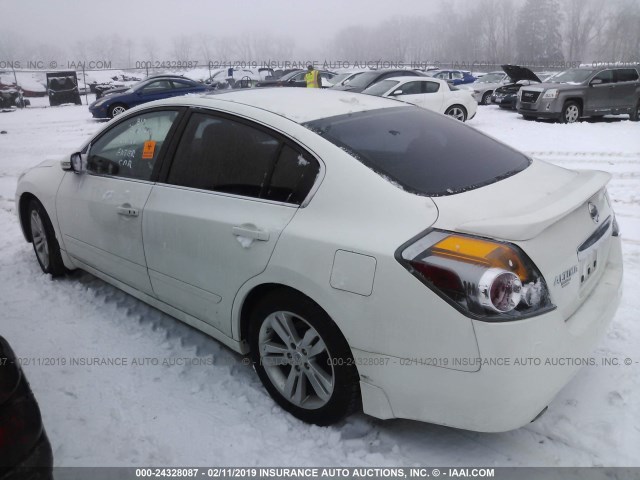 1N4BL2AP0CC216561 - 2012 NISSAN ALTIMA SR WHITE photo 3