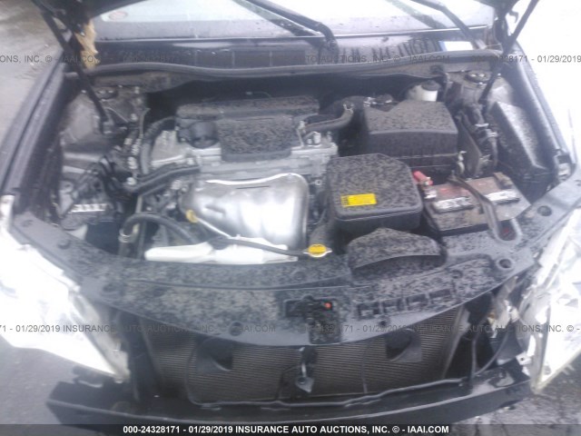 4T1BF1FK6CU166473 - 2012 TOYOTA CAMRY SE/LE/XLE GRAY photo 10