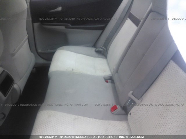 4T1BF1FK6CU166473 - 2012 TOYOTA CAMRY SE/LE/XLE GRAY photo 8