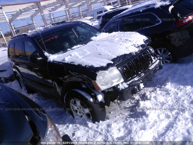1J4GR48K35C725657 - 2005 JEEP GRAND CHEROKEE LAREDO/COLUMBIA/FREEDOM 黑色 照片 1