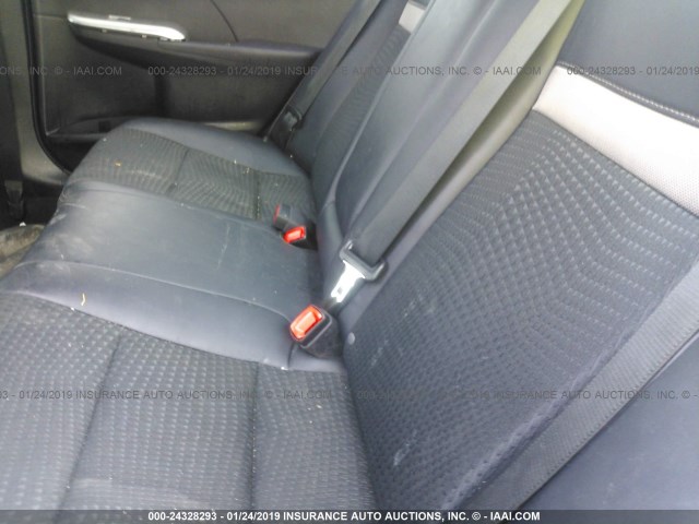 4T1BF1FK4DU661370 - 2013 TOYOTA CAMRY L/SE/LE/XLE RED photo 8