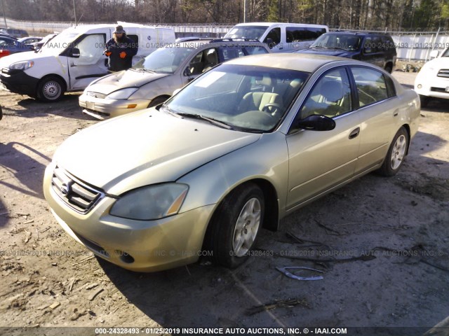 1N4AL11D92C276624 - 2002 NISSAN ALTIMA S/SL GOLD photo 2