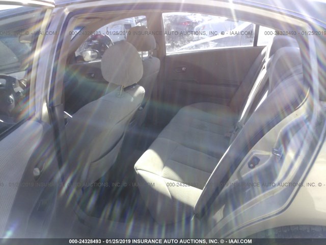 1N4AL11D92C276624 - 2002 NISSAN ALTIMA S/SL GOLD photo 8