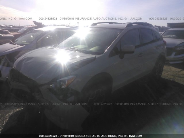 JF2GPAWC5E8214543 - 2014 SUBARU XV CROSSTREK 2.0 PREMIUM CREAM photo 2