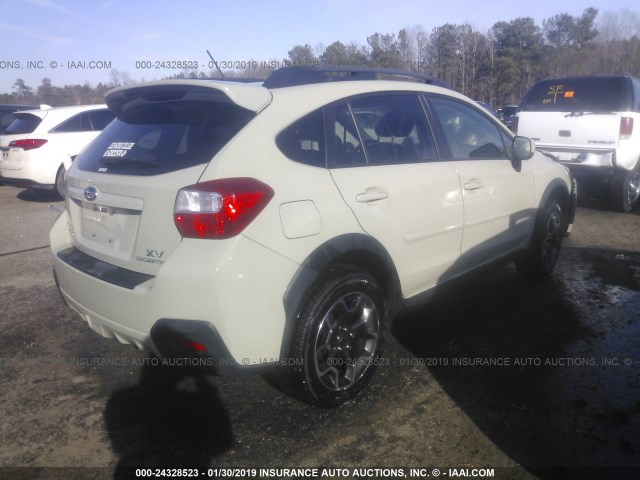 JF2GPAWC5E8214543 - 2014 SUBARU XV CROSSTREK 2.0 PREMIUM CREAM photo 4