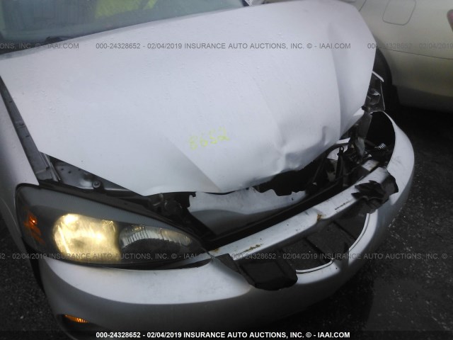 2G2WP522951324159 - 2005 PONTIAC GRAND PRIX SILVER photo 6