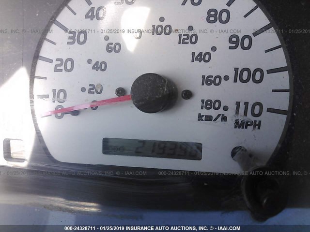 5TEHN72N22Z126840 - 2002 TOYOTA TACOMA DOUBLE CAB 红色 照片 7