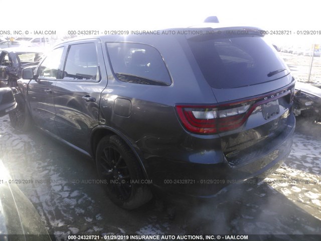 1C4RDJAG0FC120661 - 2015 DODGE DURANGO SXT GRAY photo 3