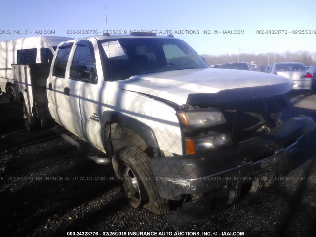 1GBJK33D96F237465 - 2006 CHEVROLET SILVERADO K3500 WHITE photo 1