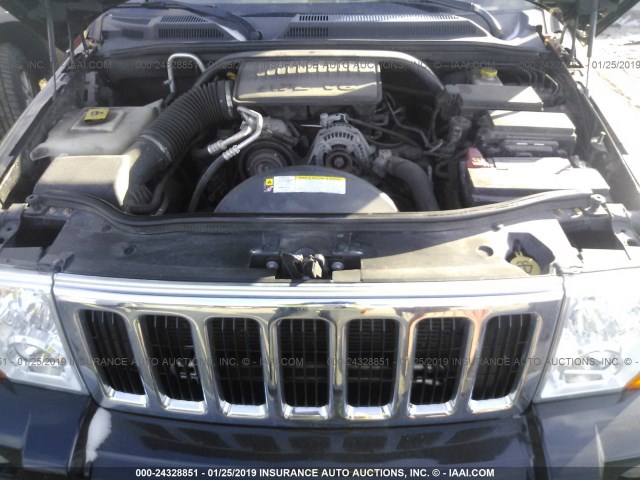 1J8HG48K89C553947 - 2009 JEEP COMMANDER SPORT BLACK photo 10