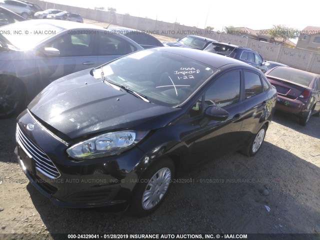 3FADP4AJ5FM224811 - 2015 FORD FIESTA S BLACK photo 2