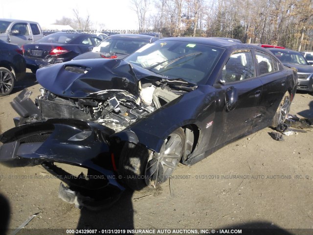 2C3CDXGJ9JH283167 - 2018 DODGE CHARGER R/T 392 BLACK photo 2