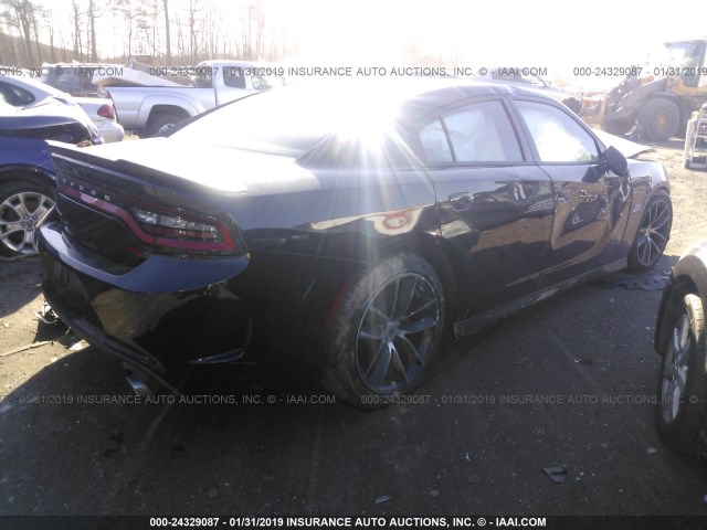 2C3CDXGJ9JH283167 - 2018 DODGE CHARGER R/T 392 BLACK photo 4