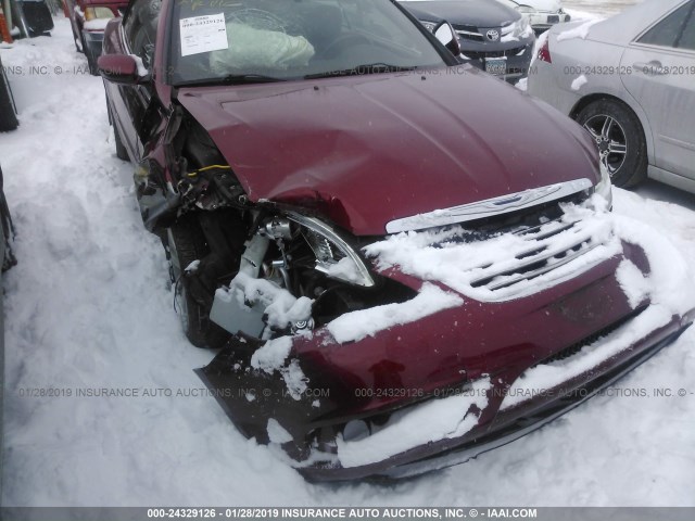 1C3BC2EG3BN545654 - 2011 CHRYSLER 200 TOURING MAROON photo 6