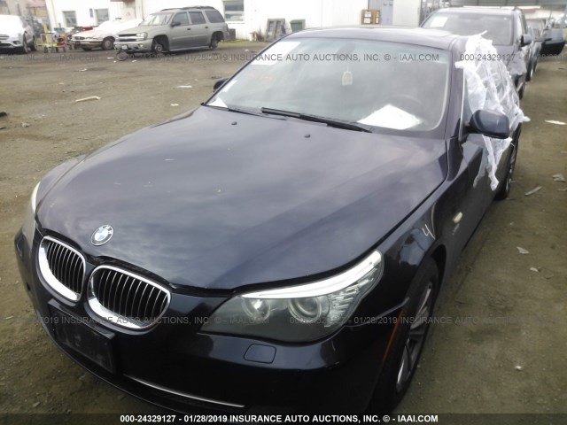 WBANV13599C154493 - 2009 BMW 528 XI BLACK photo 6