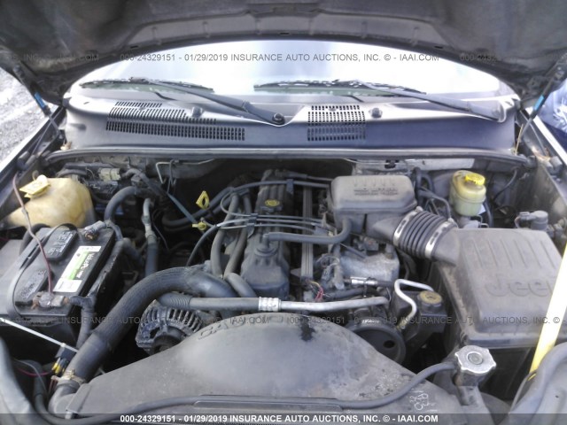 1J4GW48S84C151662 - 2004 JEEP GRAND CHEROKEE LAREDO/COLUMBIA/FREEDOM 灰色 照片 10