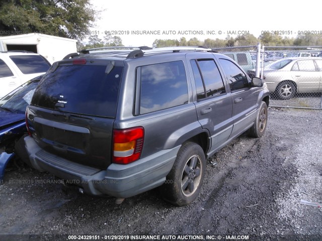 1J4GW48S84C151662 - 2004 JEEP GRAND CHEROKEE LAREDO/COLUMBIA/FREEDOM 灰色 照片 4