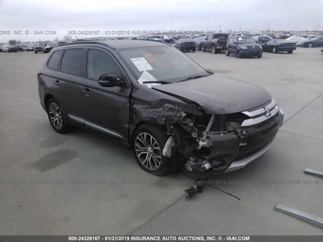 JA4AD3A36GZ013886 - 2016 MITSUBISHI OUTLANDER SE/SEL BROWN photo 1