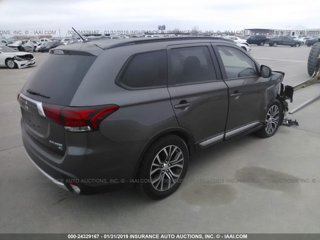 JA4AD3A36GZ013886 - 2016 MITSUBISHI OUTLANDER SE/SEL BROWN photo 4