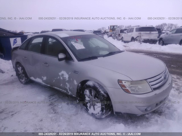 1FAHP24W38G174114 - 2008 FORD TAURUS SEL SILVER photo 1