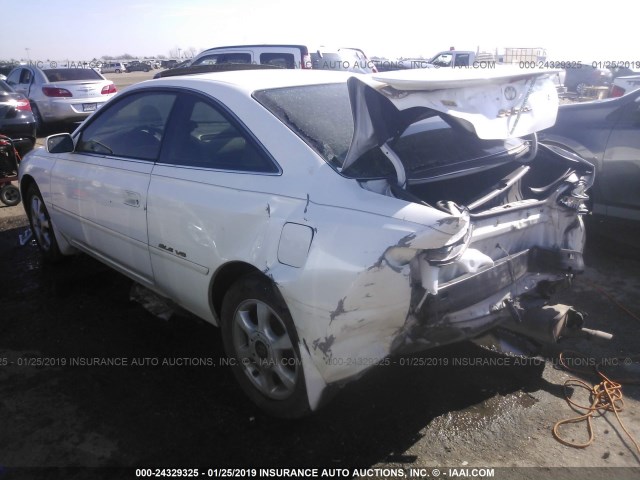 2T1CF28PXXC155468 - 1999 TOYOTA CAMRY SOLARA SE/SLE Ağ foto 3