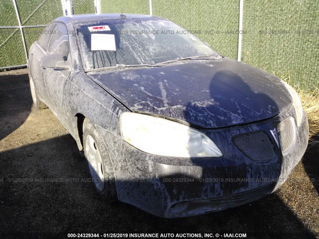 1G2ZF57B084186514 - 2008 PONTIAC G6 VALUE LEADER/BASE BLACK photo 1