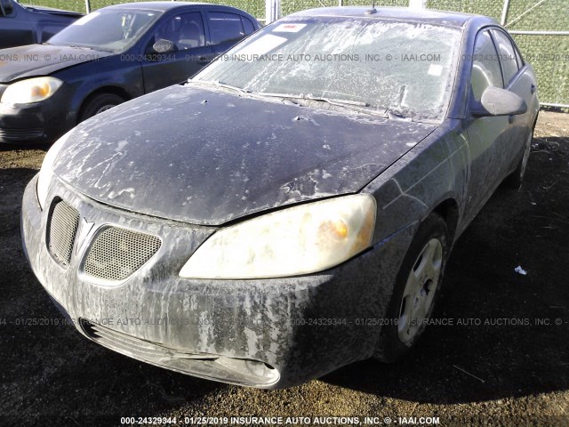 1G2ZF57B084186514 - 2008 PONTIAC G6 VALUE LEADER/BASE BLACK photo 2