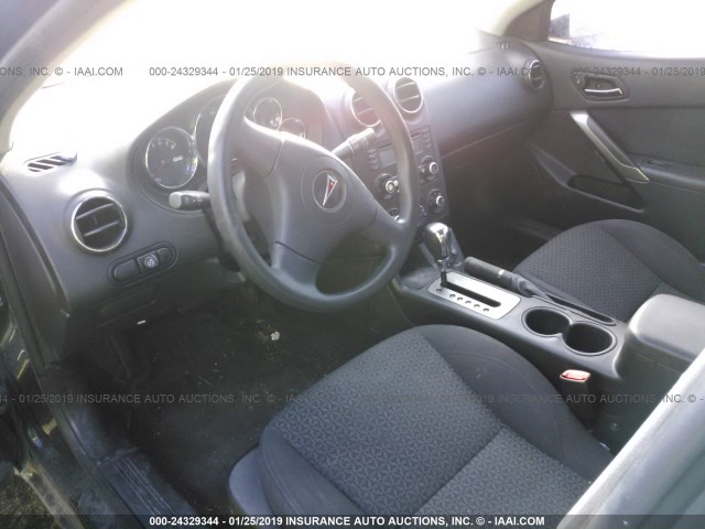 1G2ZF57B084186514 - 2008 PONTIAC G6 VALUE LEADER/BASE BLACK photo 5