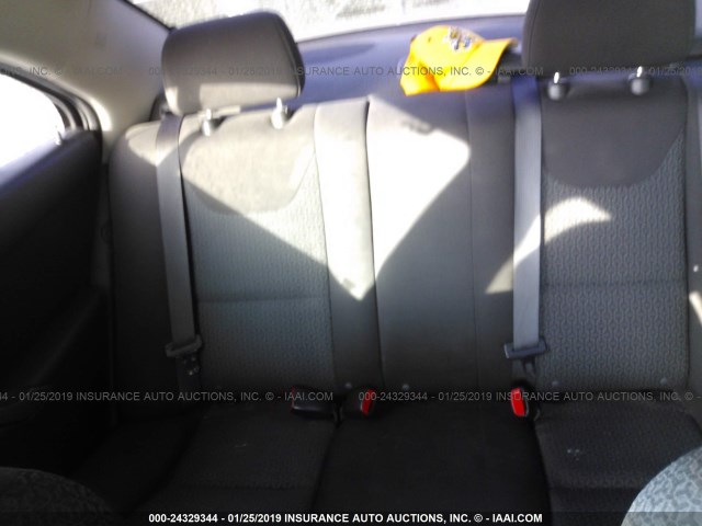 1G2ZF57B084186514 - 2008 PONTIAC G6 VALUE LEADER/BASE BLACK photo 8