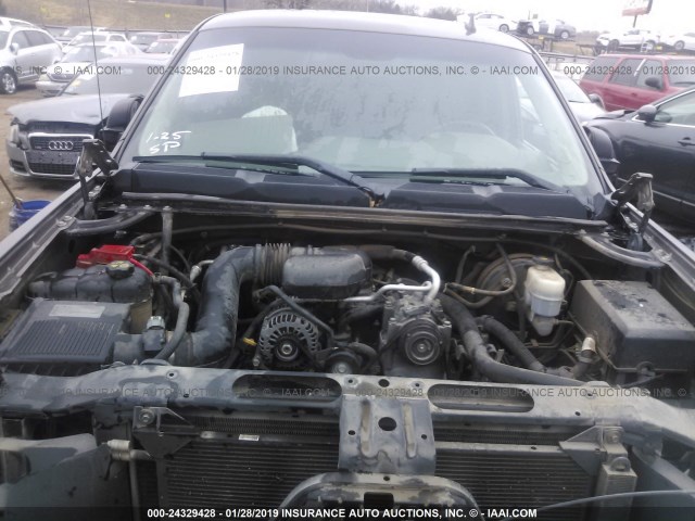 1GCRCPEX1CZ226271 - 2012 CHEVROLET SILVERADO C1500 GRAY photo 10