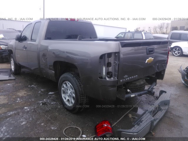 1GCRCPEX1CZ226271 - 2012 CHEVROLET SILVERADO C1500 GRAY photo 3