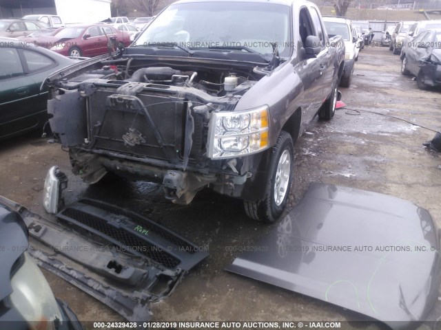 1GCRCPEX1CZ226271 - 2012 CHEVROLET SILVERADO C1500 GRAY photo 6