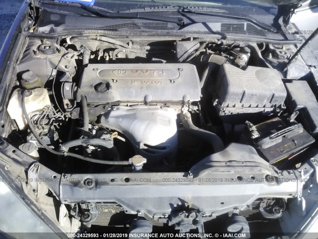 4T1BE32K75U974113 - 2005 TOYOTA CAMRY LE/XLE/SE GRAY photo 10