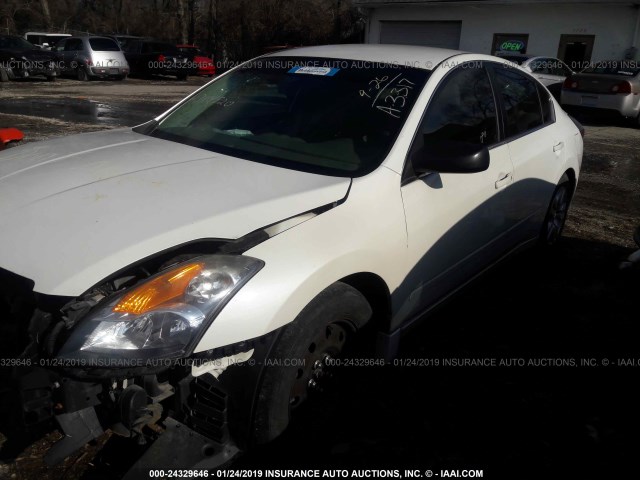 1N4AL21E59N420912 - 2009 NISSAN ALTIMA 2.5/2.5S WHITE photo 2