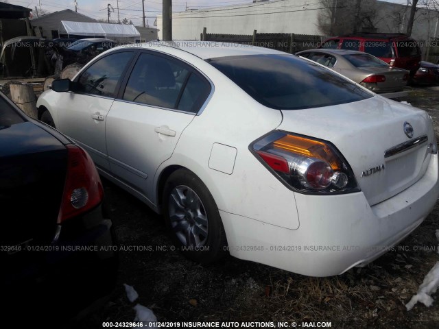 1N4AL21E59N420912 - 2009 NISSAN ALTIMA 2.5/2.5S WHITE photo 3