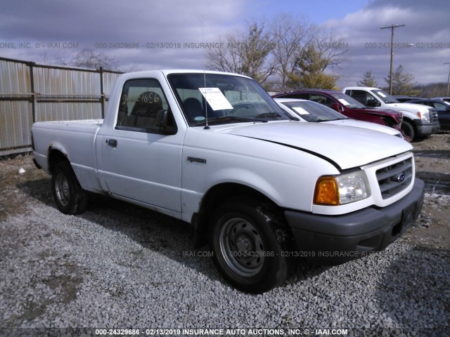 1FTYR10D02TA68656 - 2002 FORD RANGER WHITE photo 1