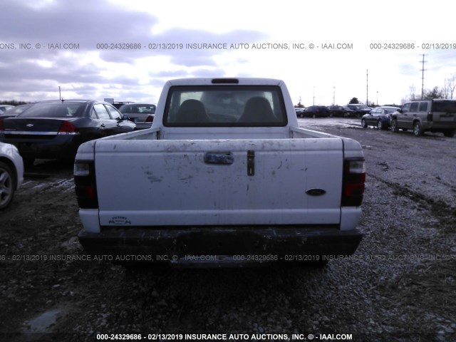 1FTYR10D02TA68656 - 2002 FORD RANGER WHITE photo 8