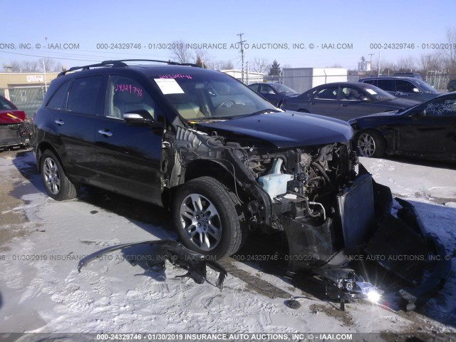 2HNYD28368H518309 - 2008 ACURA MDX TECHNOLOGY BLACK photo 1