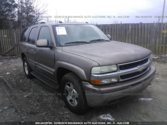 1GNEK13Z44J123128 - 2004 CHEVROLET TAHOE K1500 BROWN photo 1