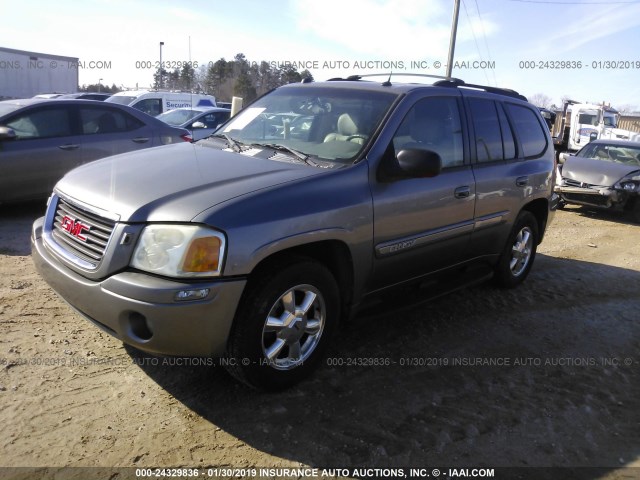 1GKDT13S252288213 - 2005 GMC ENVOY TAN photo 2