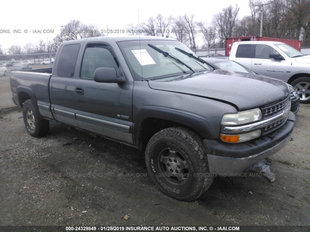 1GCEK19T91E140295 - 2001 CHEVROLET SILVERADO K1500 GRAY photo 1