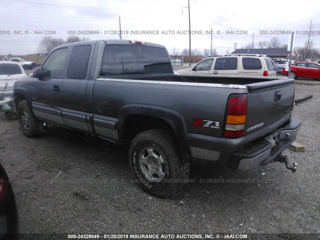 1GCEK19T91E140295 - 2001 CHEVROLET SILVERADO K1500 GRAY photo 3