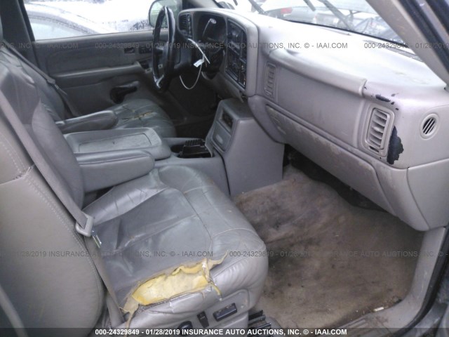 1GCEK19T91E140295 - 2001 CHEVROLET SILVERADO K1500 GRAY photo 5