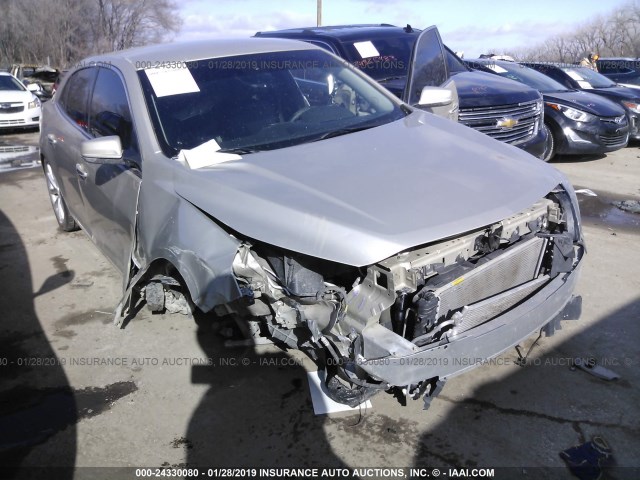 1G11F5SL1FF125255 - 2015 CHEVROLET MALIBU LTZ GRAY photo 1