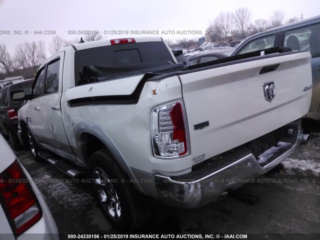 1C6RR7NM2GS325031 - 2016 RAM 1500 LARAMIE WHITE photo 3