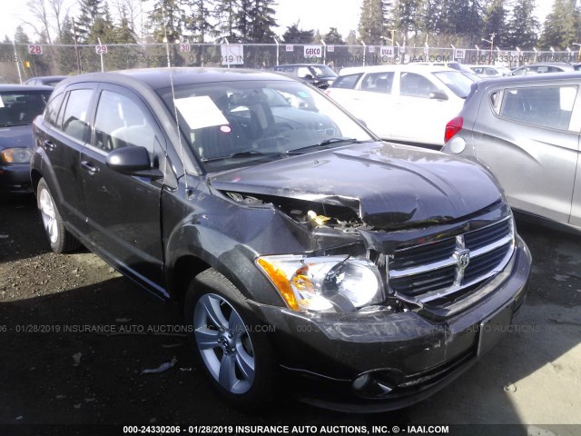 1B3CB3HA0AD581839 - 2010 DODGE CALIBER MAINSTREET BLACK photo 1